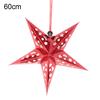 3D Звезда Бумаги Висит Полый Абажур Пентаграммы Рождественская Елка Украшения