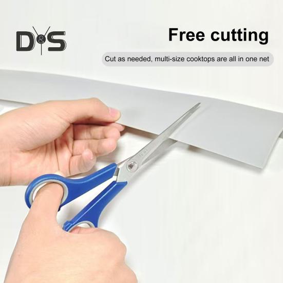 Stove Counter Gap Cover Silicone Rubber Strip Heat Resistant Mat Oil Dust Water Seal Kitchen Filler for Home Restaurant Hotel