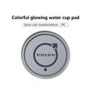 Car LED Cup Holder Mat Glowing Auto Cup Pad Interior Ambient Light For Volvo XC60 XC90 S60 S80 V60 C70 S40 C30 V90 V60 C40 XC40 CT9