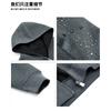 Unisex Oversized Hooded Zip-Up Sweatshirt With Rhinestone Embellishment Cotton Blend Casual Wear
