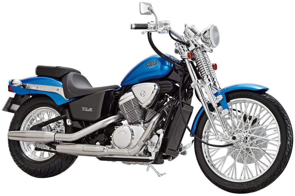 AOSHIMA The Bike Series Honda NC37 Steed VLS 1998 Пластиковая модель Литье Цвет 1/12 № 19