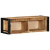 TV Stand 80 x 30 x 25 cm Rough Solid Mango Wood