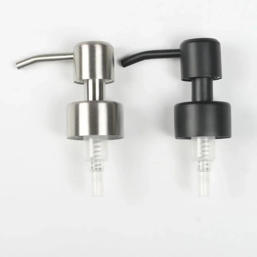 304 Stainless Steel Hand Liquid Dispenser Nozzle for Bathroom Kitchen Foam Soap Products Shampoo Bathroom Accessories