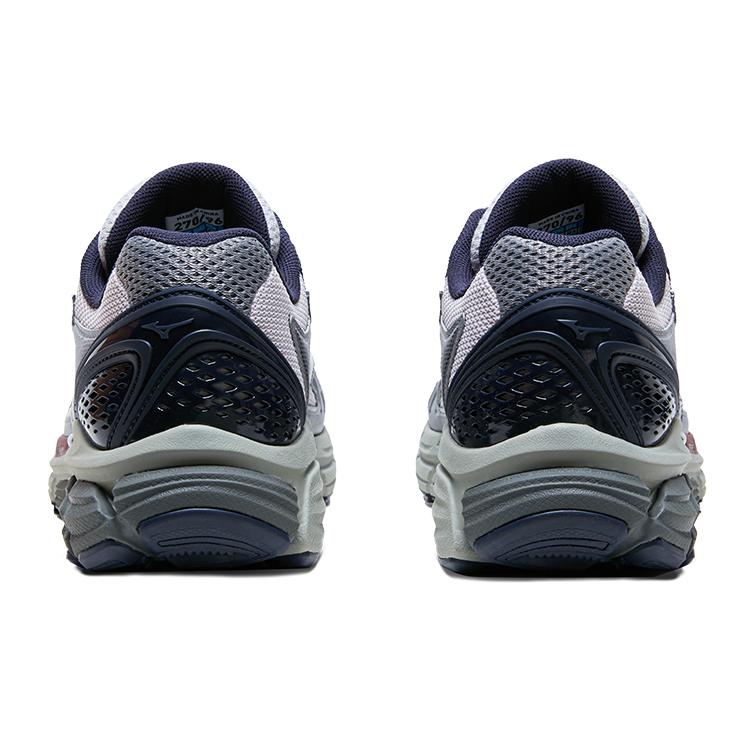 Mizuno Halo Mix Ретро Удобные Нескользящие Прочные Низкие Кроссовки Унисекс Кроссовки Серый Синий D1GH240812