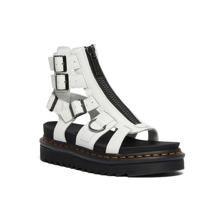 Dr. Martens Olson Cage Thick Sole Sports Sandals Women sandals White 26561100