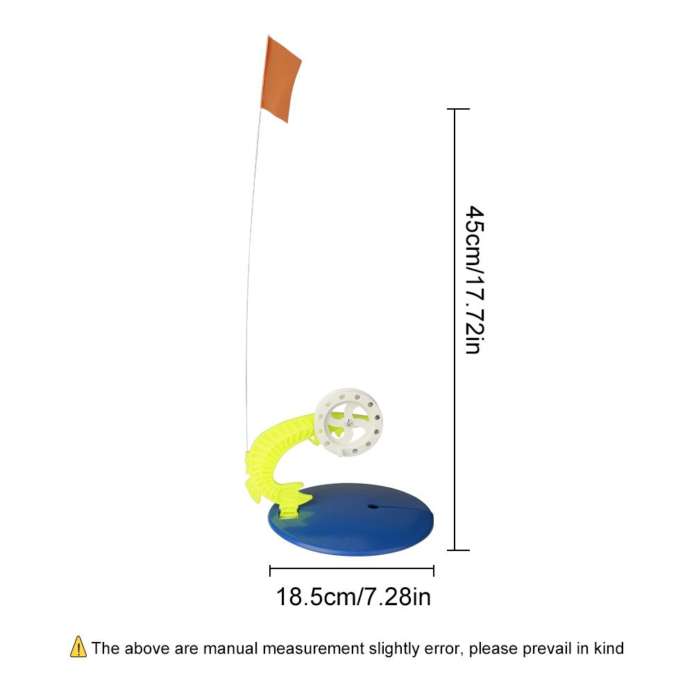 FTK Набор флагов для подледной рыбалки Удобная тормозная система Автоматический индикатор для зимней подледной рыбалки Оборудование Снасть Инструмент