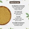 CARMEL ORGANICS Ginger Dried Root Powder (100 Grams)| Zingiber officinale | NON-GMO | Dry Sonth/Adrak Powder for Cooking and Health
