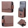 Роскошный магнитный адсорбционный кожаный чехол для Samsung Galaxy Z Flip3 / Z Flip 3 5G Flip Cover Защитный чехол Fundas Coque