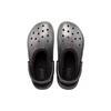 Crocs Классические клоги Удобные Универсальные Пляжные сандалии Женская обувь Черный Серебристый 205842-067