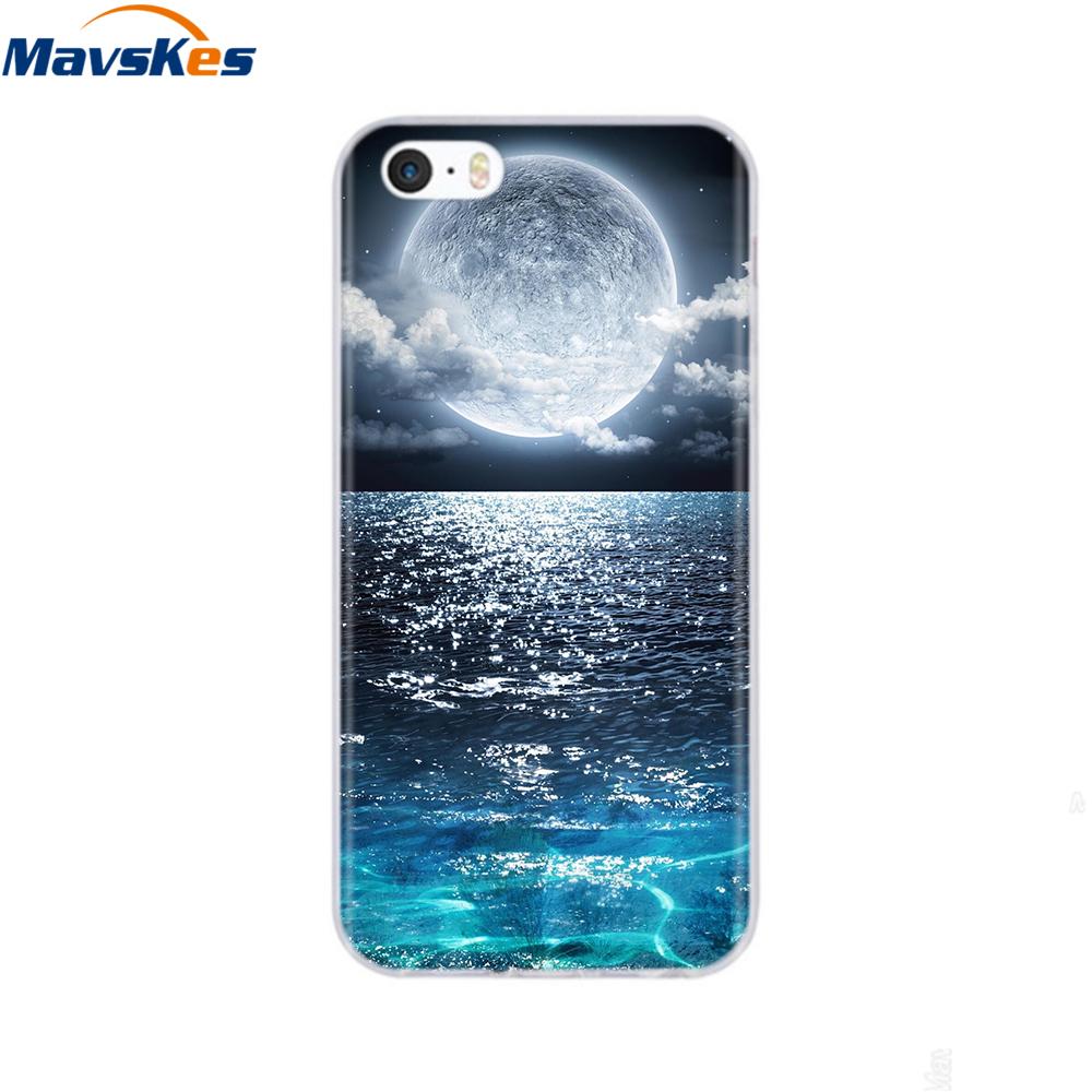 Мягкий чехол из ТПУ для iPhone 4 4s 5 5s SE 6 6s милый мультяшный кот цветок модный силиконовый чехол-бампер для телефона полная защита