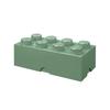 LEGO Storage Box Brick 8 DIF Sand Green 40041747