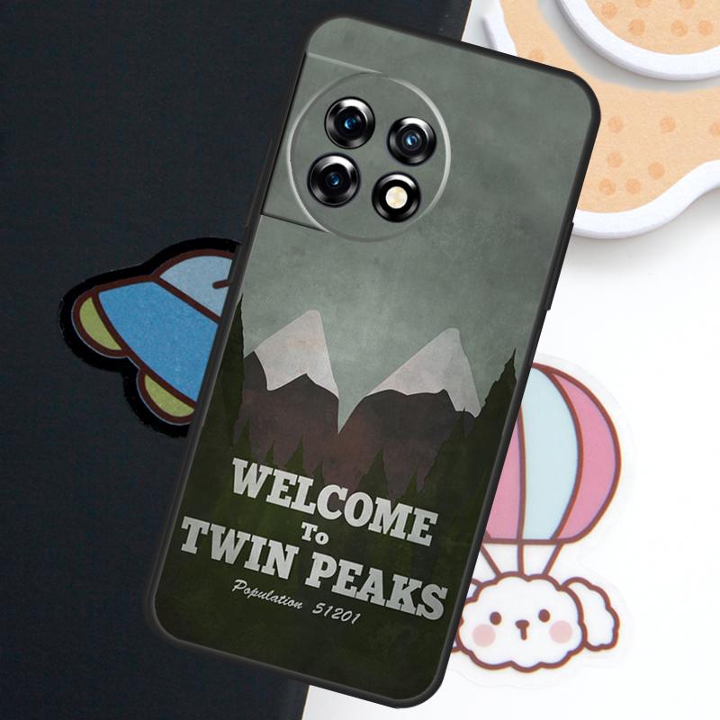 Welcome To Twin Peaks Case For OnePlus Nord CE 5 3 4 Lite N20 N30 OnePlus 15R 10T 12R 13R 15 13 12 11 10 Pro Cover