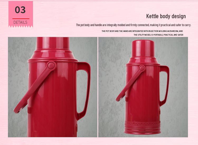 3.2L Large Capacity Vintage Thermos Flask for Dormitories