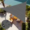 Triangle Waterproof Sun Shelter 3x3x3M Size Shade Sail Sun Protection Awning Shade Cloth Pool Area