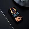 Чехол для телефона King V-Von Rapper для iPhone 17 16 15 14 13 12 Pro Max Plus Черная Рамка Жесткий Корпус