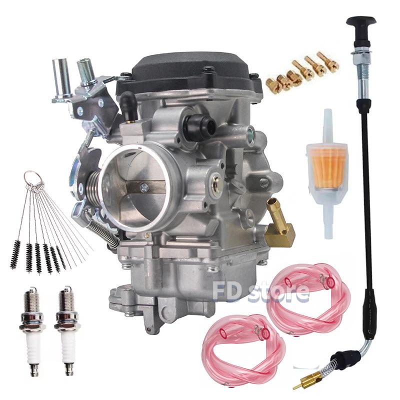 CV40 Carburetor 40mm For Harley Sportster XL883 1200 Softail Dyna FXR Replace 27490-04 27414-99