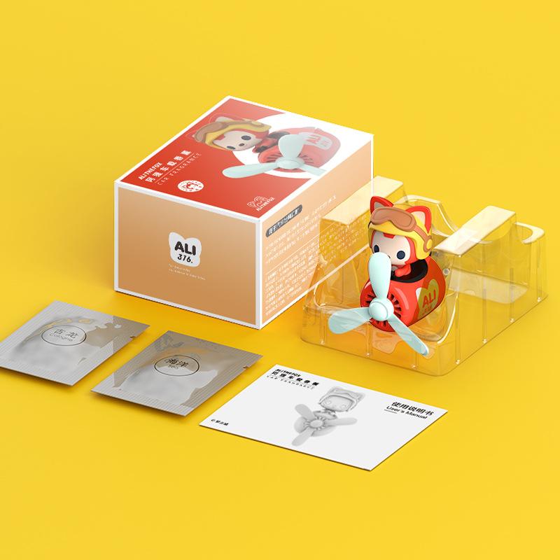 72 км автомобильный освежитель воздуха Ali The Fox авто аксессуары интерьер PerfumePilot вращающийся пропеллер на выходе аромат магнитный