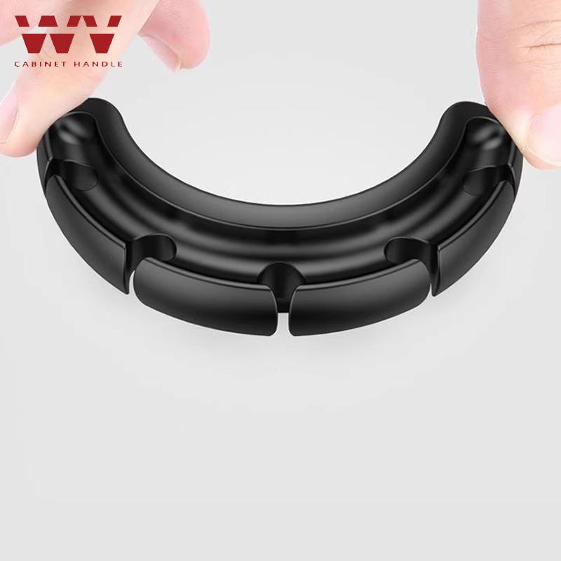 Силиконовый USB-кабель-органайзер WV, намотчик кабеля, зажимы для организации порядка на рабочем столе, держатель для кабеля мыши, наушников, органайзер для проводов