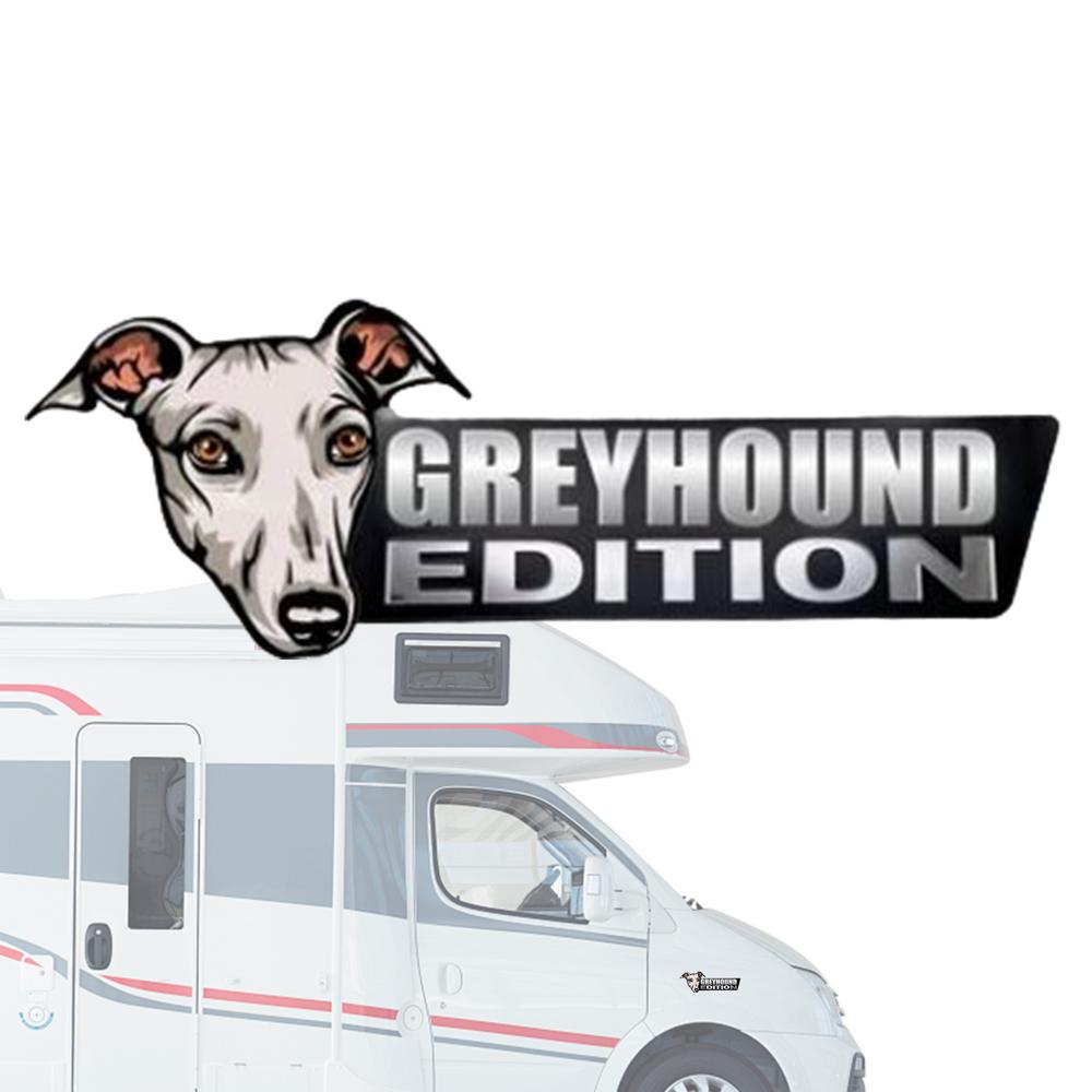 Dog Cart  Emblem Car 3D Dog Edition Acrylic Car Badges Stickers Automotive Badge Decals And Stickers Exterior Decoration