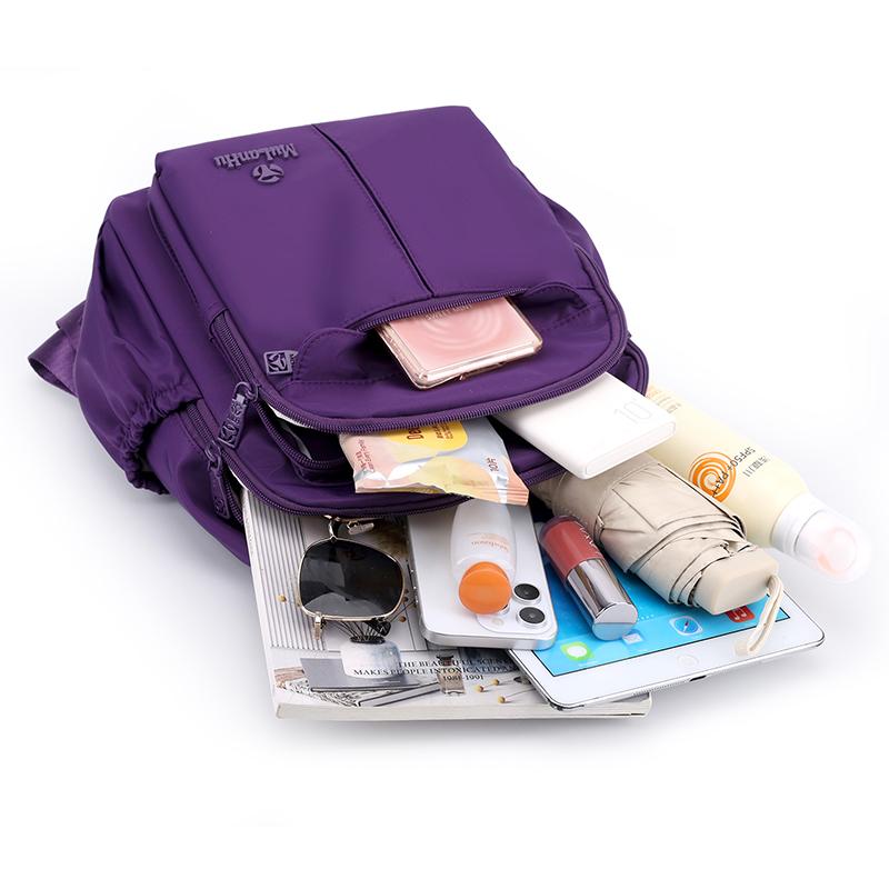 Нейлоновый Рюкзак Легкий Повседневный Daypack Дорожная Школьная Сумка для Женщин