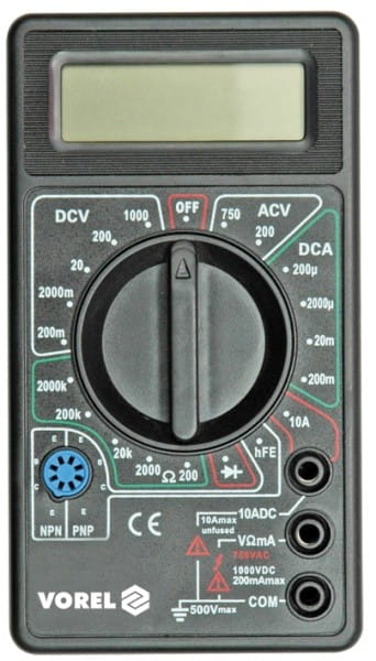 Vorel Digital Universal Meter 81780
