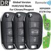 Отличный чип ID46/4A 315/433 МГц VVDI Глобальная версия Автомобильный Пульт-ключ Для Peugeot 208 2008 301 308 508 5008 Citroen C2 C3 C4 C5 C6
