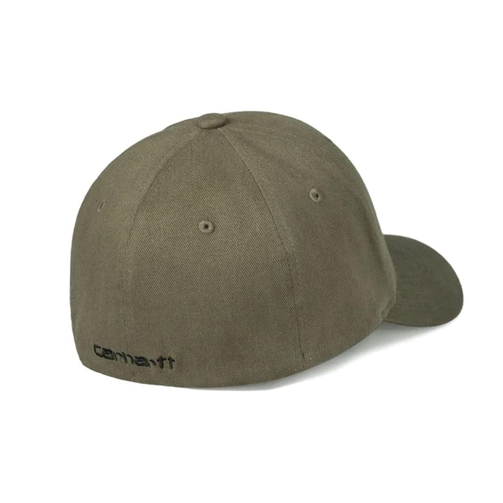 Carhartt WIP Letter Embroidery Logo Duckbill Cap Unisex caps Green I031383-1DM-XX