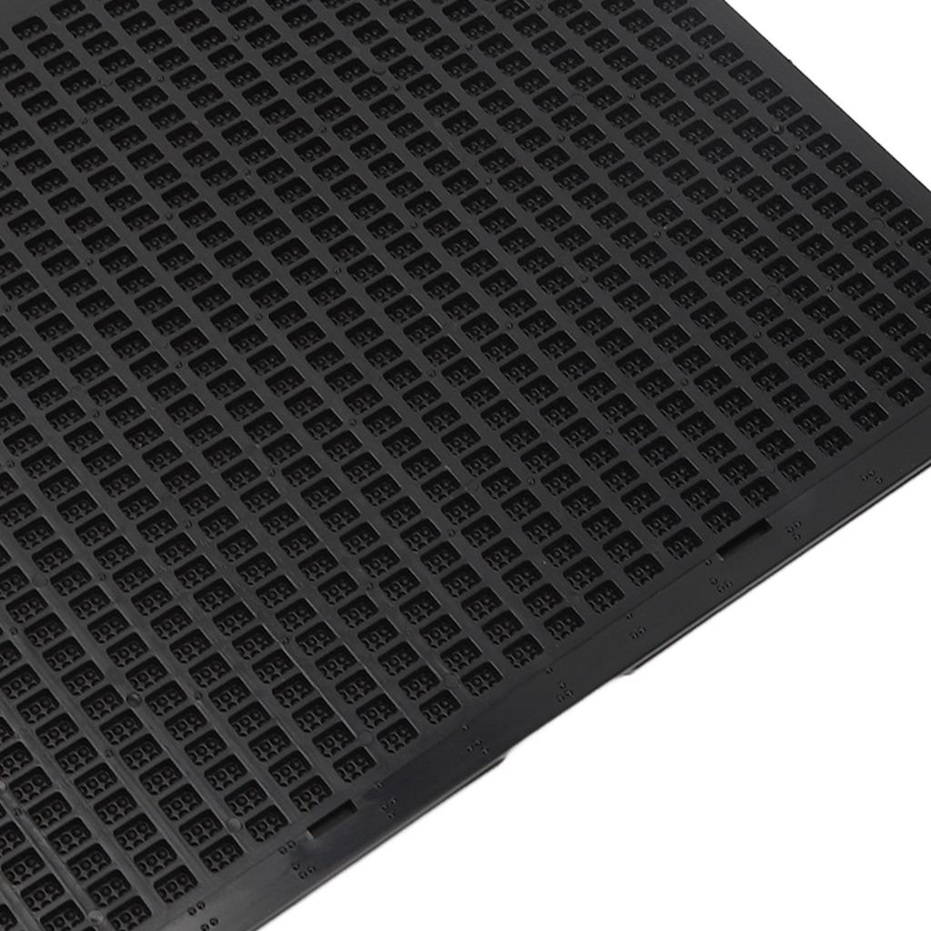 Доска Брайля 27 строк 30 ячеек черная пластиковая доска Брайля со стилусом для слепых