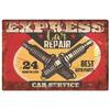 Auto Parts Garage Plaque Metal Tin Signs Wall Decoration Vintage Posters Iron Painting for Man Cave Home Cafe Garden Club Bar