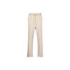 FW22 Solid Color Letter Logo Print Drawstring Waist Sports Pants Men Pants Beige HT4480KHAKI