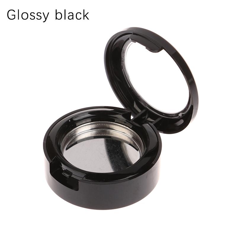 Коробка для теней для век Заменяет пустую коробку Пластиковый футляр для румян Коробка для теней для век с алюминиевой кастрюлей