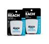 Зубная нить REACH с воском, без вкуса, 50 м, 2 упаковки (50м 2)
