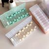 Пластиковый контейнер для контактных линз 8 шт./набор Контейнер для замачивания и хранения Модный контейнер для контактных линз для глаз Путешествия