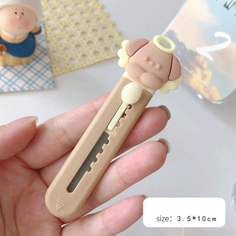 Cartoon Practical Art Knife Mini Student Stationery Envelope Express Unboxing Knife Office and Student Supplies
