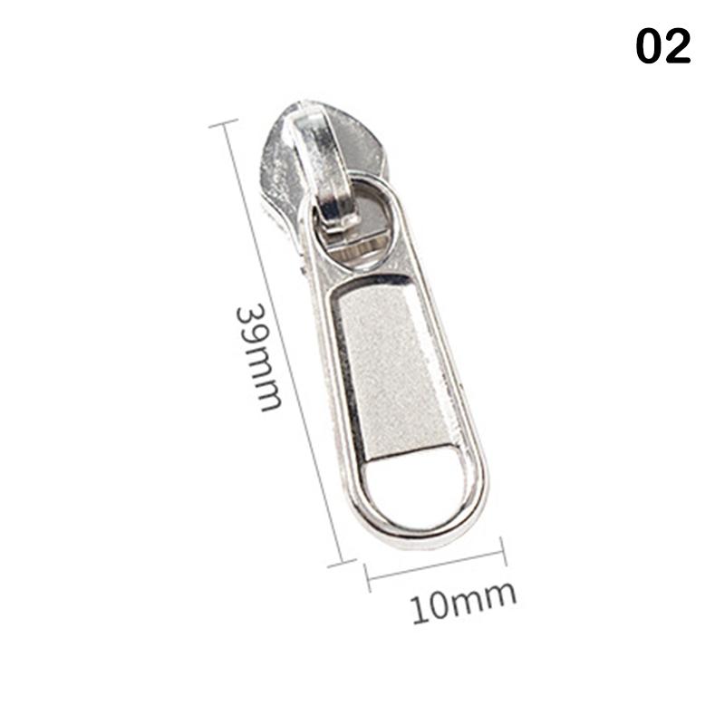 5/8 шт. 4 размера, универсальные застежки-молнии мгновенного исправления, ремонт, сменные слайдеры-молнии