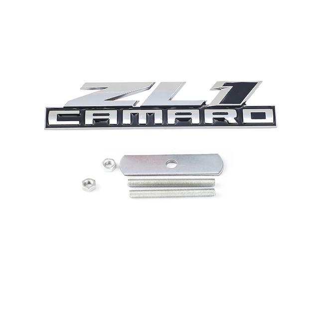 3D Metal Car Front Grille Trunk Emblem Sticker For Chevrolet Cruze Sonic Silverado Corvette Trax Camaro Captiva Bolt Z71 Sail SS