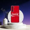 CocaS-Fashion Чехол для телефона с рисунком Кока-Колы для Samsung Galaxy A73, A72, A71, A70, A53, A52, A51, Другие Мягкий Черный Чехол