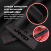 Car Logo Safety Belt Shoulder Cover Adjustable Protection Pad Auto Accessories For Jeep Grand Cherokee Patriot Renegade Compass