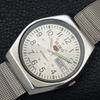 Seiko 5 АВТОМАТИЧЕСКИЕ ВИНТАЖНЫЕ ЯПОНСКИЕ ЧАСЫ 6309A МУЖСКИЕ С СЕРЕБРИСТЫМ ЦИФЕРБЛАТОМ a701389-5 R206a-a701389