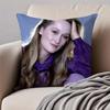 MMeryl Streep Cushion Cover Pillowcase Antidustmite Invisible Zipper Short Plush Sofa Cushion