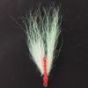 4pcs/Box Worm Trout Artificial Bait White Ice Dubbing Minnow Fly Fly Fishing Lure  Bass Fishing
