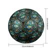 Ocean Life Glass Round Football Size 5 Adult Ball Suitable for Training Matches and Outdoor Team.