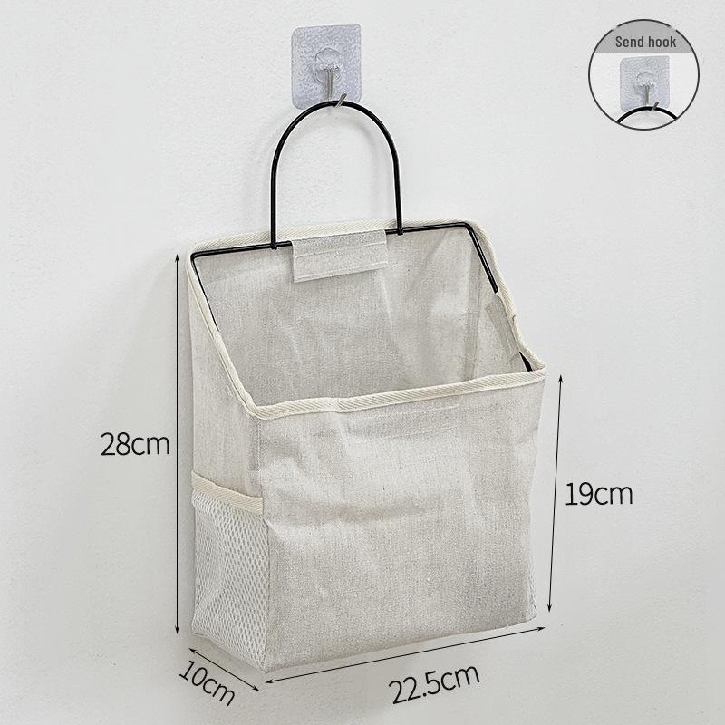 Wall-Mounted Hanging Storage Bag for Dormitory and Door
