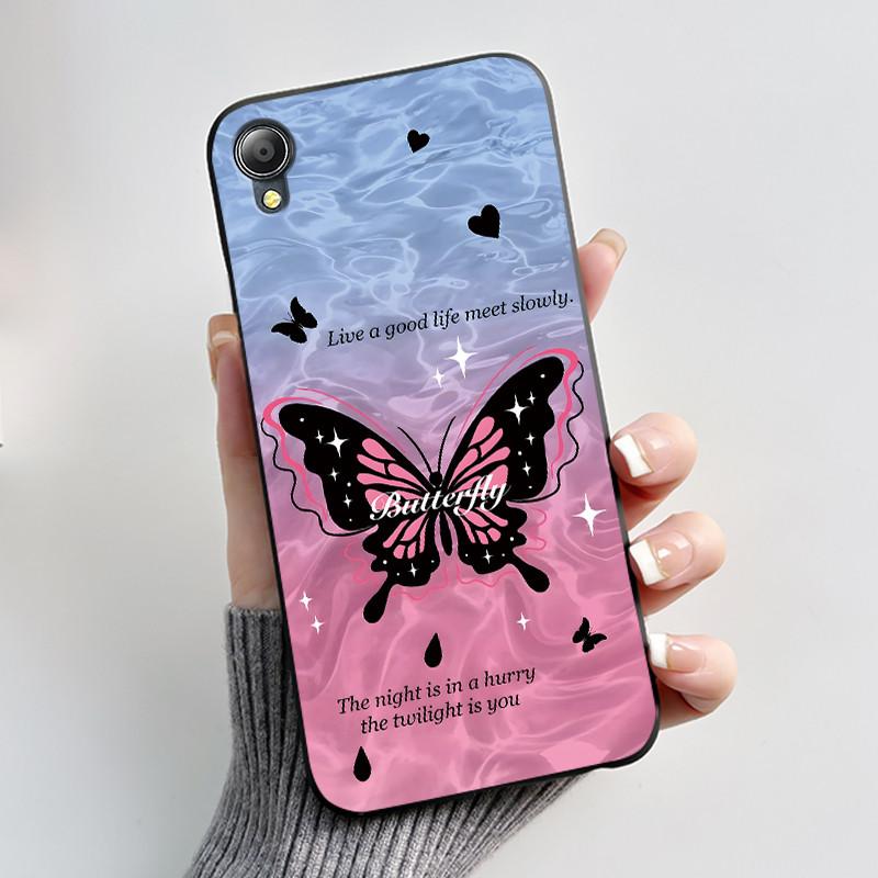 For Asus ZenFone Live (L1) ZA550KL Case Capa Cute Cartoon Printing Shell Coque Protective Cover Soft Silicone Black Phone Casing