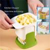 Многофункциональный измельчитель овощей, нож для нарезки кубиками моркови, картофеля, овощей, практичный ручной кухонный инструмент для резки под давлением