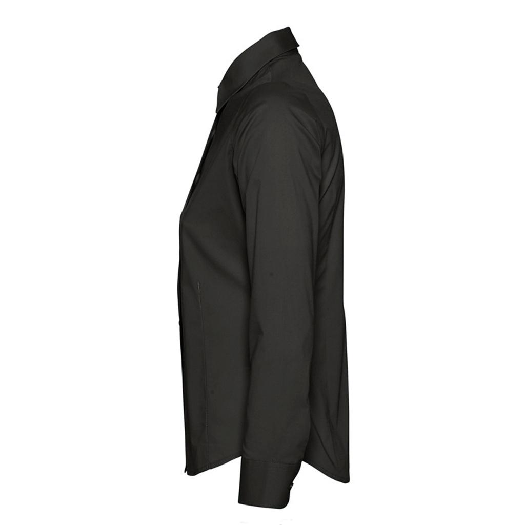 SOLS Женская/женская приталенная рабочая рубашка Eden с длинными рукавами