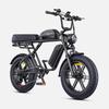ENGWE M1 Electric Bicycle 250W Motor 48V28.6AH Dual Battery Hydraulic Brake Electric Bike 20*4.0-In Fat Tire All Terrain E-bike