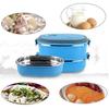 Многослойная изоляция из нержавеющей стали, термоконтейнер для обеда, бенто, контейнер для еды для детского пикника