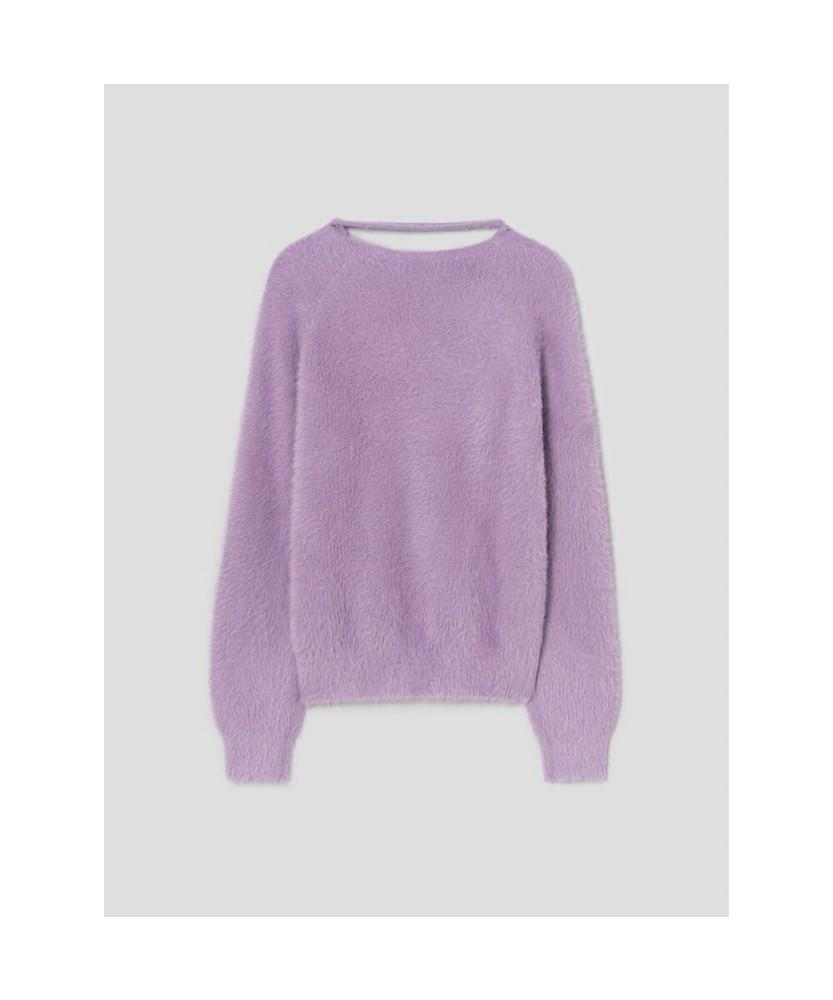 8SECONDS Winged Thread Neck Strap Pullover Lavender