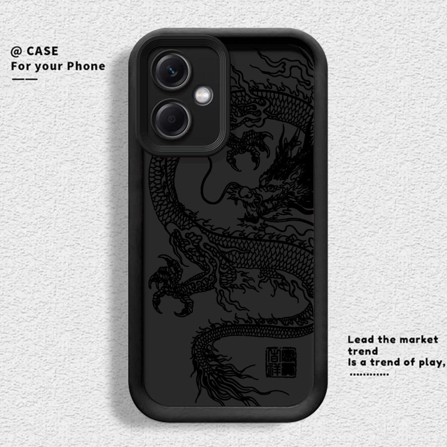 Чехол для телефона для Xiaomi Redmi Note 14 Pro Plus 12C A1 A2 A3 A4 14C 12s 12 Note 13 11s 10 11 13C Крутой Китайский Дракон